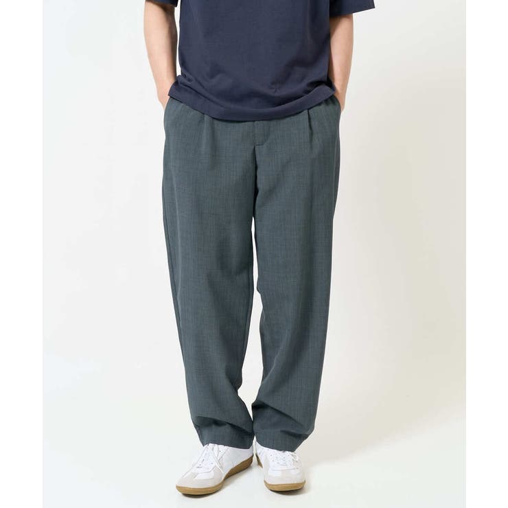 【接触冷感 イージーケア】ドライタッチワンタックワイドイージースラックス【春リラ… | a.v.v【MEN】 | 詳細画像24 