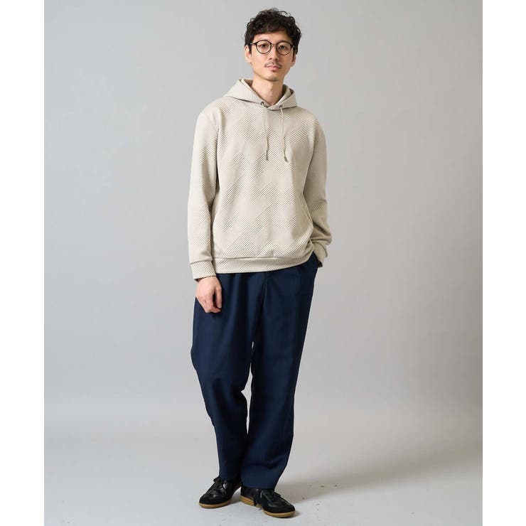 【接触冷感 イージーケア】ドライタッチワンタックワイドイージースラックス【春リラ… | a.v.v【MEN】 | 詳細画像6 