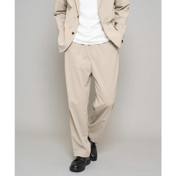 ベージュ | 【イージーケア 洗濯機で洗える 毛玉になりにくい | a.v.v【MEN】