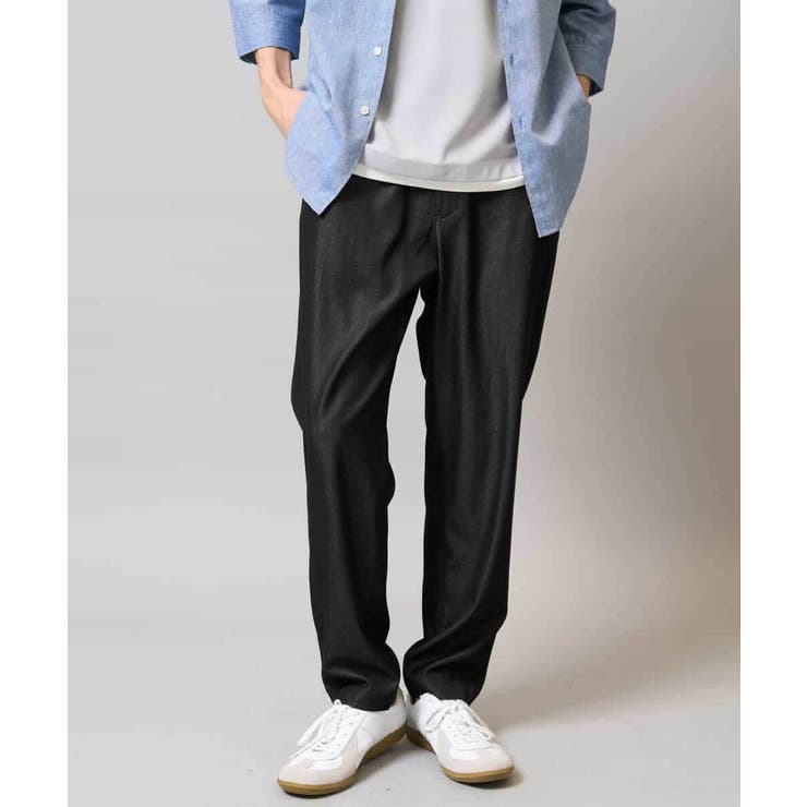 スマートシャンブレー フルレングス テーパードパンツ | a.v.v【MEN】 | 詳細画像11 