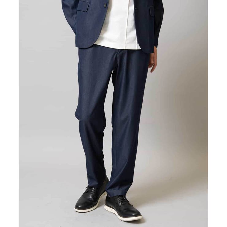 スマートシャンブレー フルレングス テーパードパンツ | a.v.v【MEN】 | 詳細画像12 