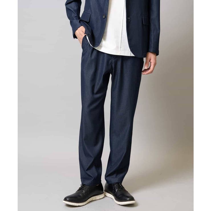 スマートシャンブレー フルレングス テーパードパンツ | a.v.v【MEN】 | 詳細画像13 