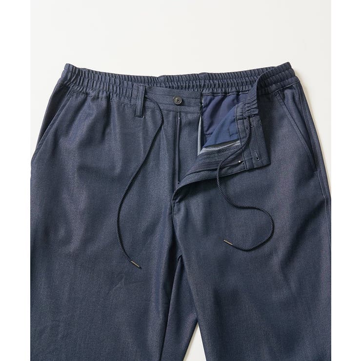 スマートシャンブレー フルレングス テーパードパンツ | a.v.v【MEN】 | 詳細画像19 