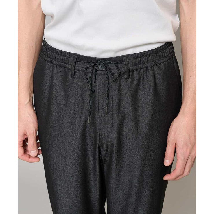 【イージーケア/接触冷感】デニムライクストレッチセミルーズパンツ | a.v.v【MEN】 | 詳細画像29 