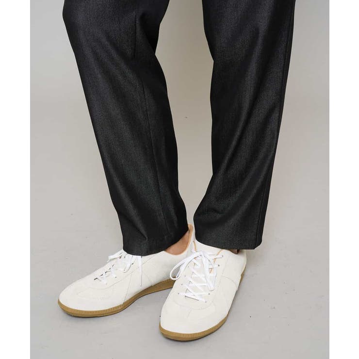 【イージーケア/接触冷感】デニムライクストレッチセミルーズパンツ | a.v.v【MEN】 | 詳細画像31 