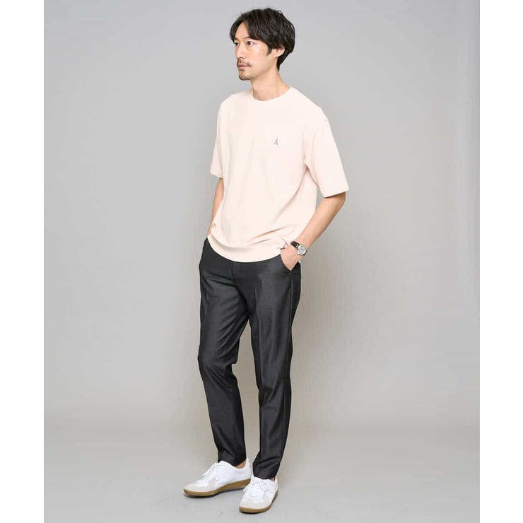 【イージーケア/接触冷感】デニムライクストレッチスマートスラックス | a.v.v【MEN】 | 詳細画像20 