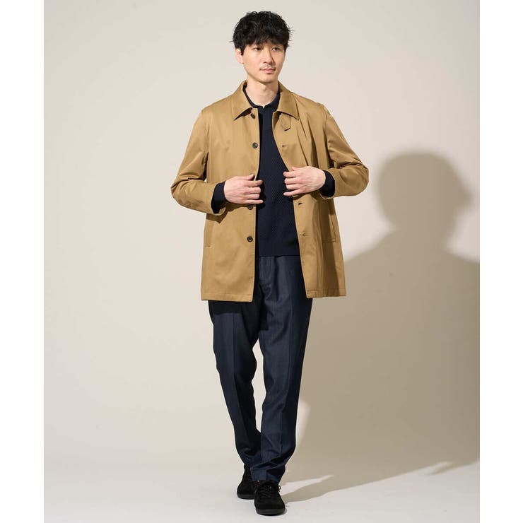 【イージーケア/接触冷感】デニムライクストレッチスマートスラックス | a.v.v【MEN】 | 詳細画像28 