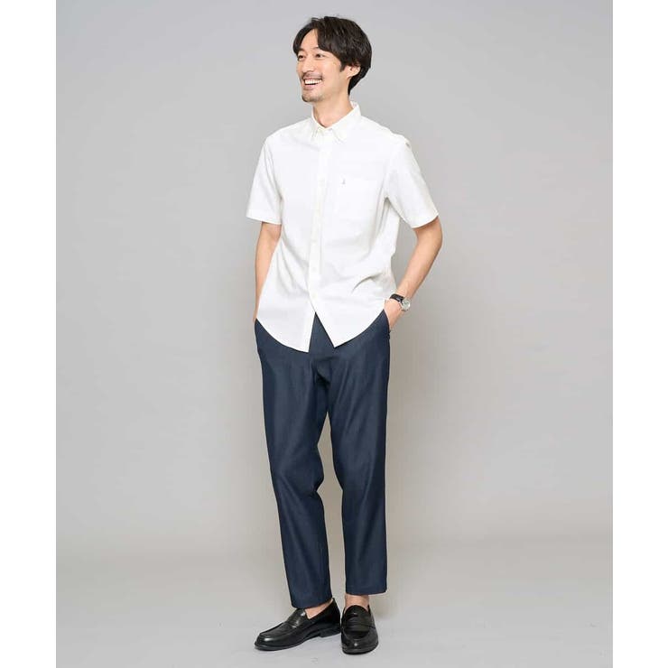 【イージーケア/接触冷感】デニムライクストレッチアンクルセミルーズパンツ | a.v.v【MEN】 | 詳細画像11 