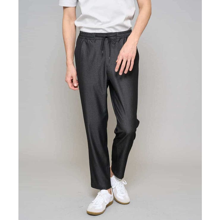 【イージーケア/接触冷感】デニムライクストレッチアンクルセミルーズパンツ | a.v.v【MEN】 | 詳細画像19 