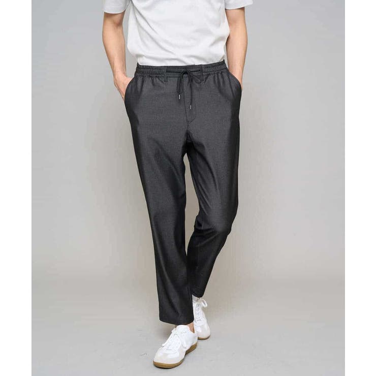 【イージーケア/接触冷感】デニムライクストレッチアンクルセミルーズパンツ | a.v.v【MEN】 | 詳細画像20 