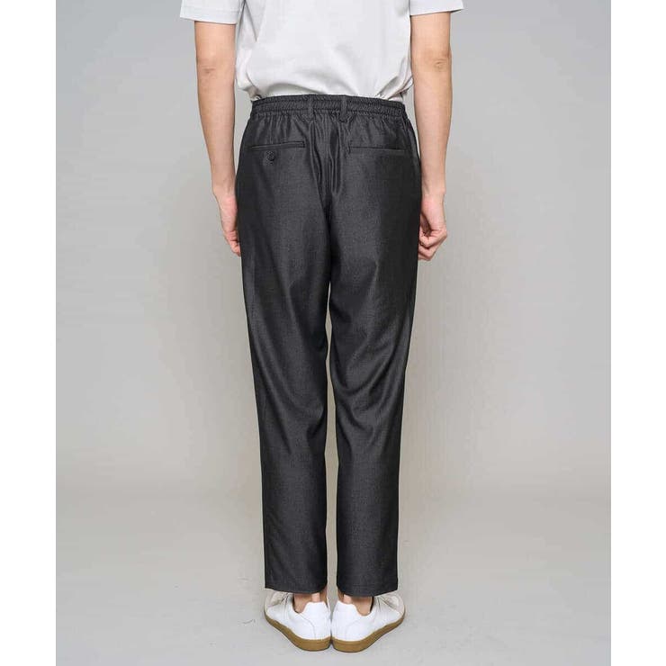 【イージーケア/接触冷感】デニムライクストレッチアンクルセミルーズパンツ | a.v.v【MEN】 | 詳細画像23 