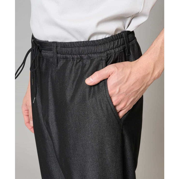 【イージーケア/接触冷感】デニムライクストレッチアンクルセミルーズパンツ | a.v.v【MEN】 | 詳細画像25 