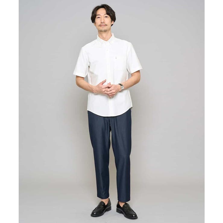 【イージーケア/接触冷感】デニムライクストレッチアンクルセミルーズパンツ | a.v.v【MEN】 | 詳細画像9 