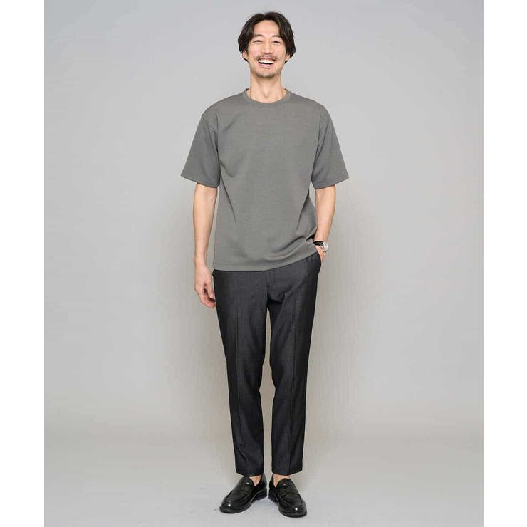 【イージーケア/接触冷感】デニムライクストレッチアンクルスマートスラックス | a.v.v【MEN】 | 詳細画像24 