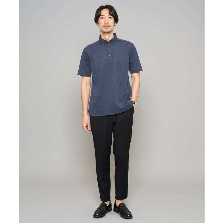 【イージーケア/接触冷感】デニムライクストレッチアンクルスマートスラックス | a.v.v【MEN】 | 詳細画像39 