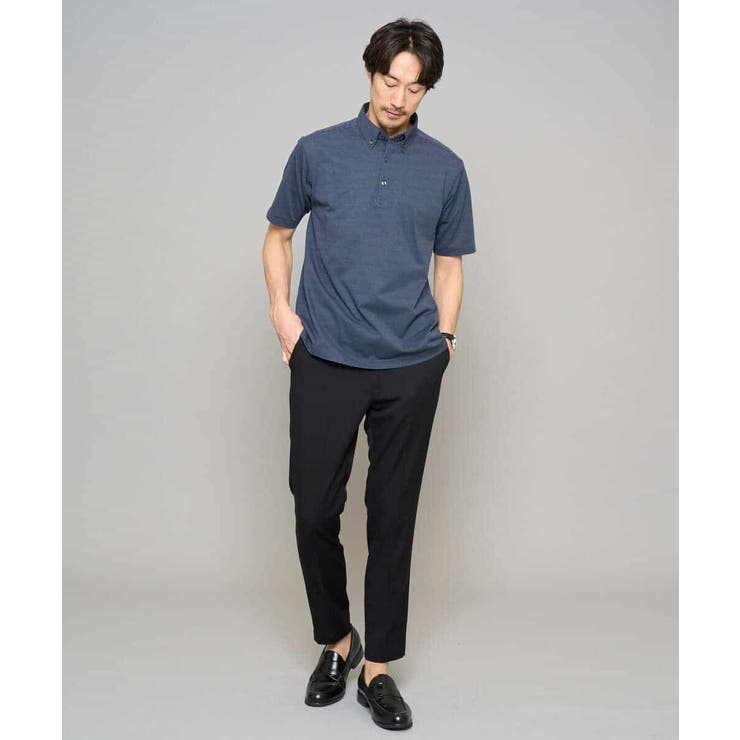 【イージーケア/接触冷感】デニムライクストレッチアンクルスマートスラックス | a.v.v【MEN】 | 詳細画像40 