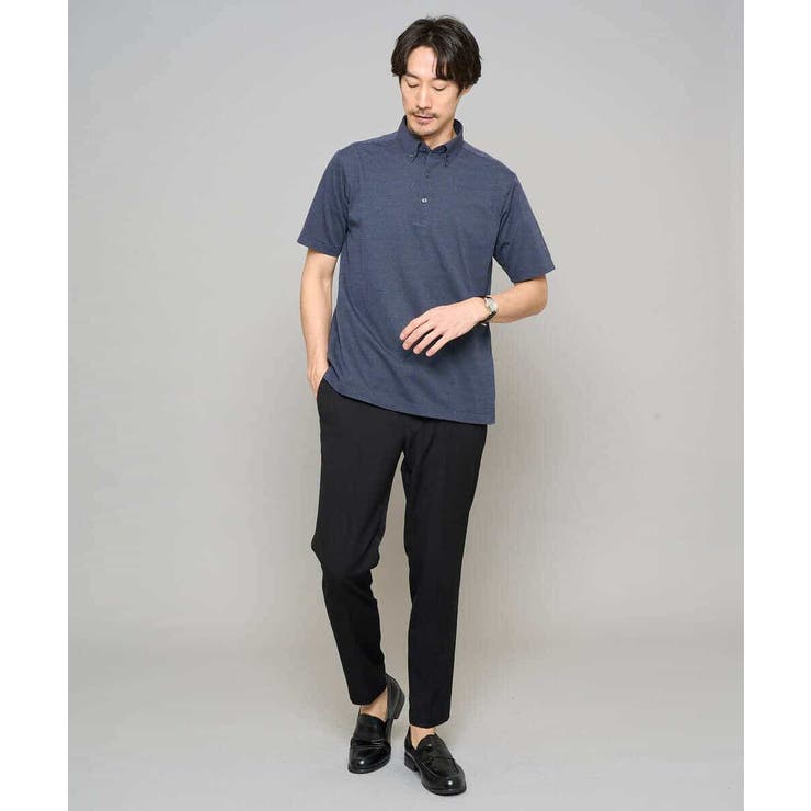 【イージーケア/接触冷感】デニムライクストレッチアンクルスマートスラックス | a.v.v【MEN】 | 詳細画像41 