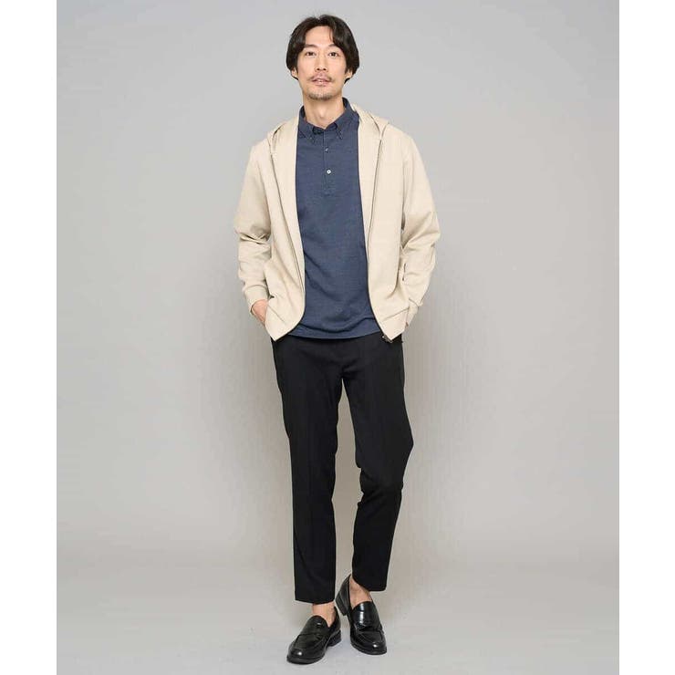 【イージーケア/接触冷感】デニムライクストレッチアンクルスマートスラックス | a.v.v【MEN】 | 詳細画像43 