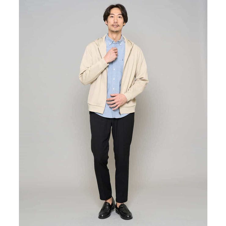 【イージーケア/接触冷感】デニムライクストレッチアンクルスマートスラックス | a.v.v【MEN】 | 詳細画像45 