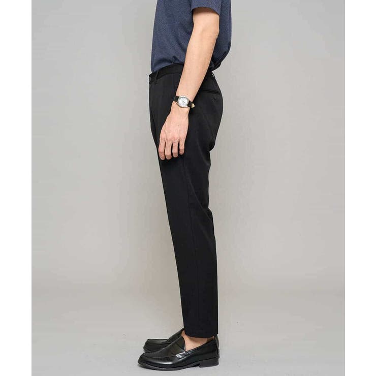 【イージーケア/接触冷感】デニムライクストレッチアンクルスマートスラックス | a.v.v【MEN】 | 詳細画像61 