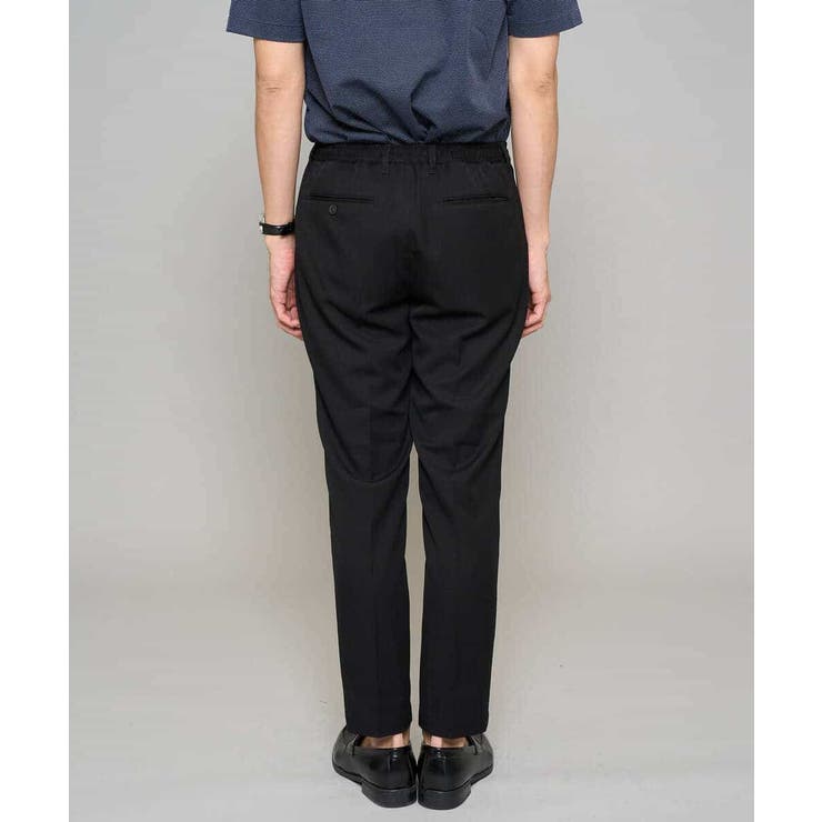 【イージーケア/接触冷感】デニムライクストレッチアンクルスマートスラックス | a.v.v【MEN】 | 詳細画像62 