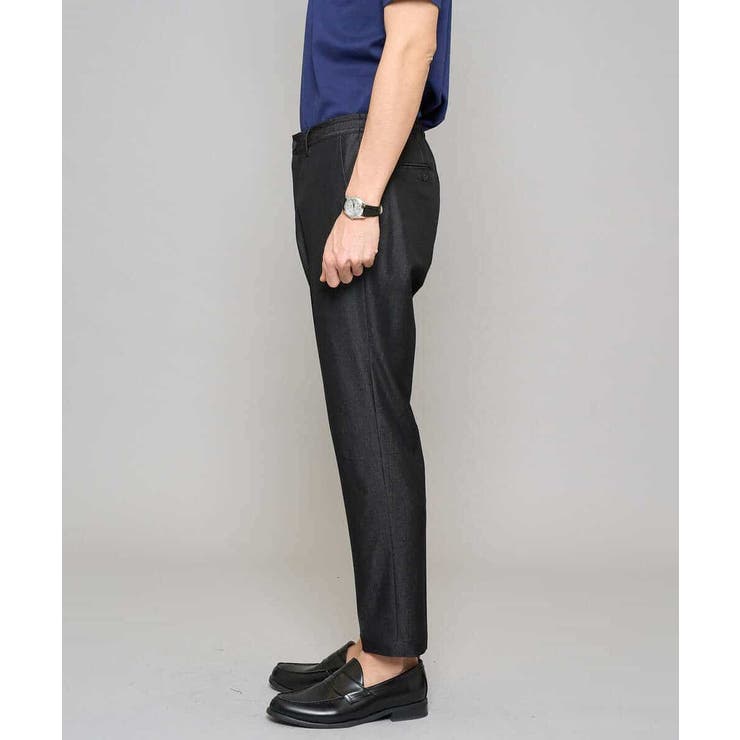 【イージーケア/接触冷感】デニムライクストレッチアンクルスマートスラックス | a.v.v【MEN】 | 詳細画像65 