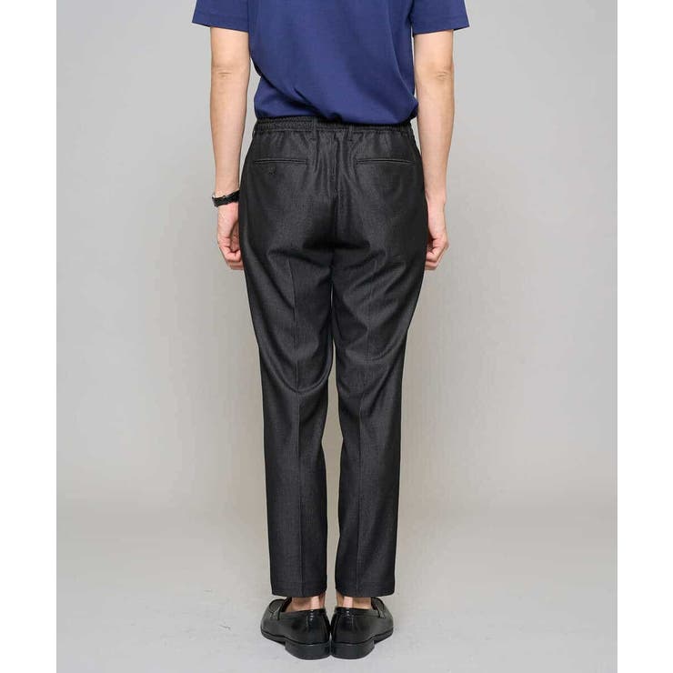 【イージーケア/接触冷感】デニムライクストレッチアンクルスマートスラックス | a.v.v【MEN】 | 詳細画像66 