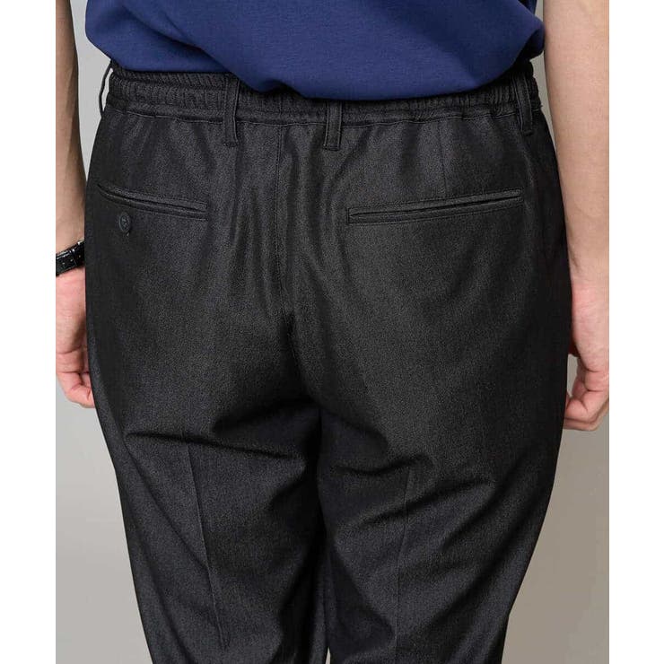 【イージーケア/接触冷感】デニムライクストレッチアンクルスマートスラックス | a.v.v【MEN】 | 詳細画像7 