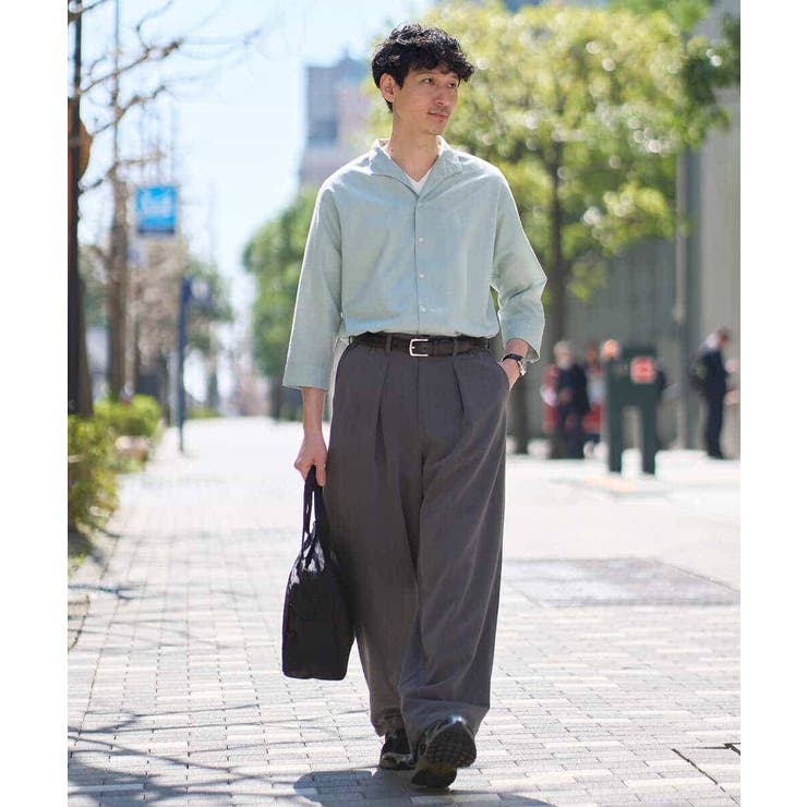 【接触冷感 洗濯機で洗える シワになりにくい | a.v.v【MEN】 | 詳細画像49 