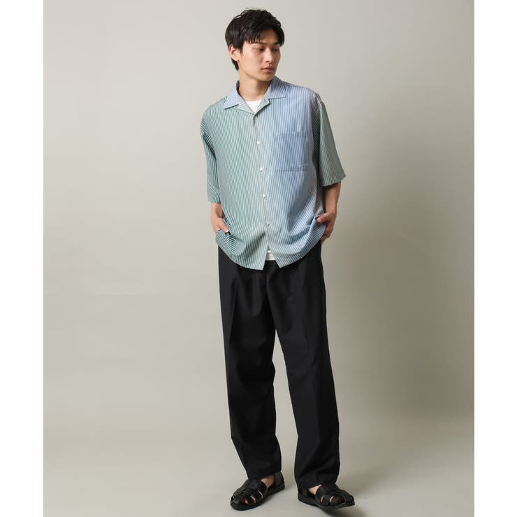 【接触冷感】スティックワイドパンツ | a.v.v【MEN】 | 詳細画像7 