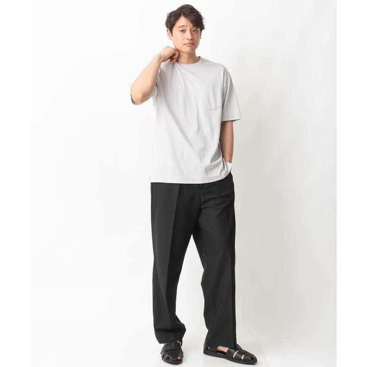 【接触冷感】スティックワイドパンツ | a.v.v【MEN】 | 詳細画像8 