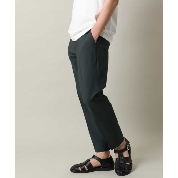 【イージーケアな涼感素材】シアサッカーイージースマートスラックス | a.v.v【MEN】 | 詳細画像1 