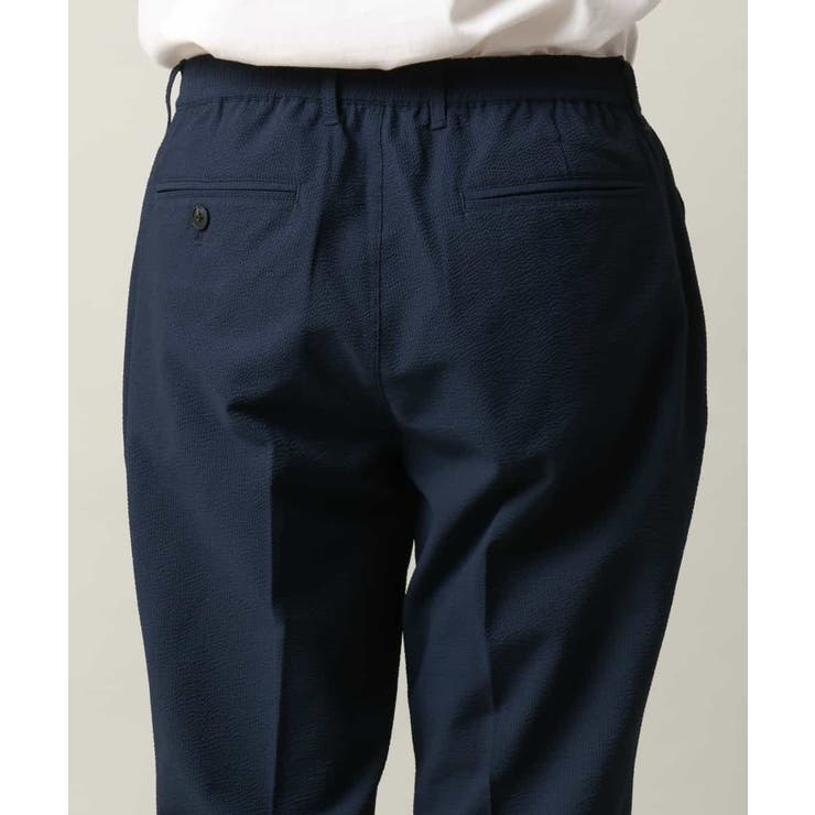 【イージーケアな涼感素材】シアサッカーイージースマートスラックス | a.v.v【MEN】 | 詳細画像25 