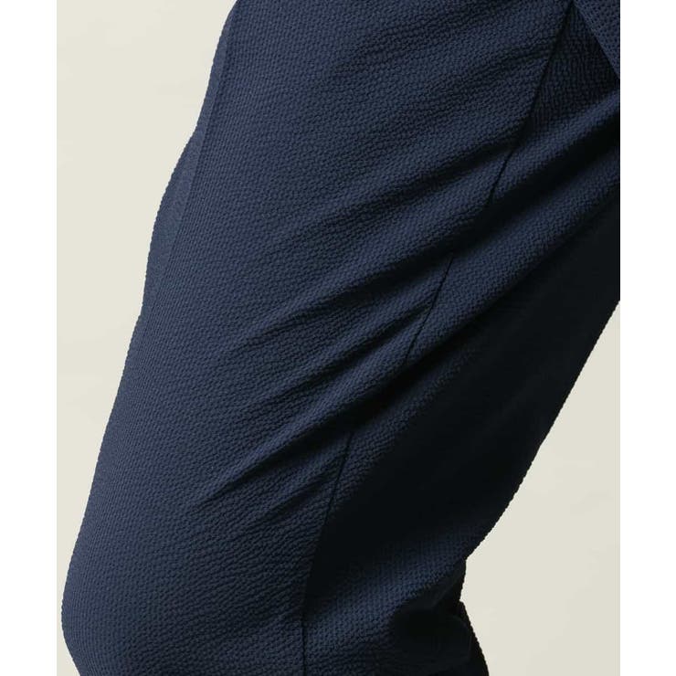 【イージーケアな涼感素材】シアサッカーイージースマートスラックス | a.v.v【MEN】 | 詳細画像29 