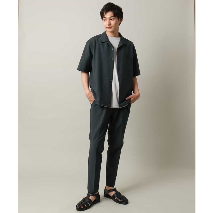 【イージーケアな涼感素材】シアサッカーイージースマートスラックス | a.v.v【MEN】 | 詳細画像9 