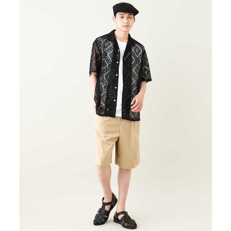 【接触冷感】2タックハーフパンツ | a.v.v【MEN】 | 詳細画像10 