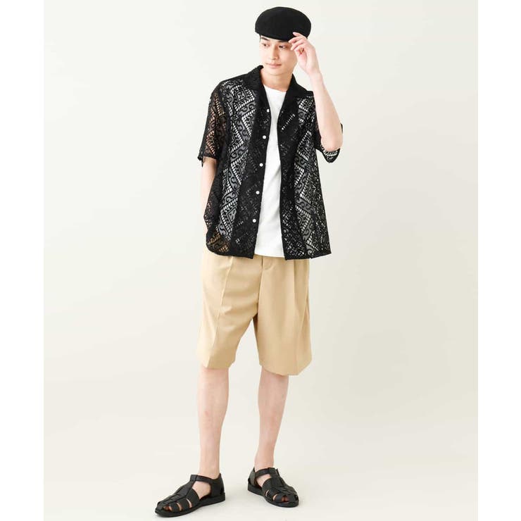 【接触冷感】2タックハーフパンツ | a.v.v【MEN】 | 詳細画像11 