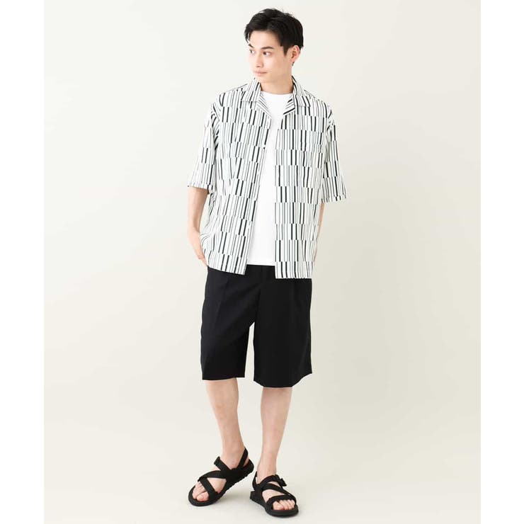 【接触冷感】2タックハーフパンツ | a.v.v【MEN】 | 詳細画像17 