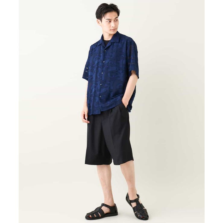 【接触冷感】2タックハーフパンツ | a.v.v【MEN】 | 詳細画像21 