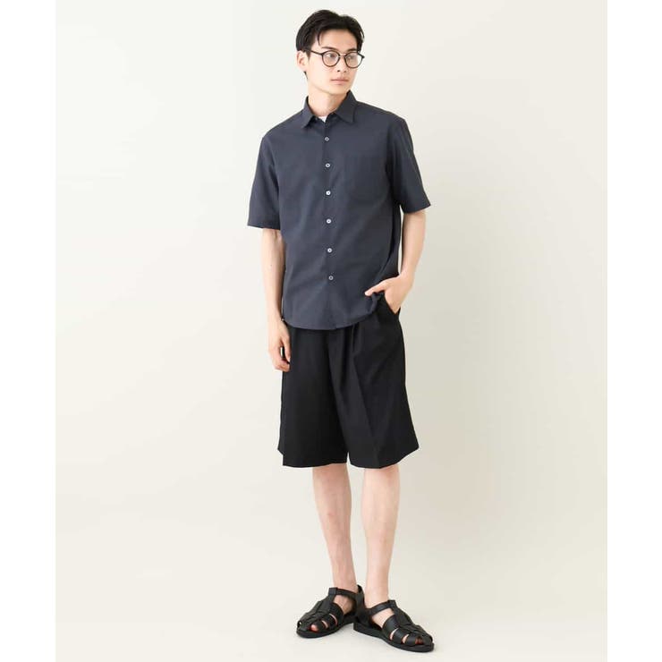 【接触冷感】2タックハーフパンツ | a.v.v【MEN】 | 詳細画像26 