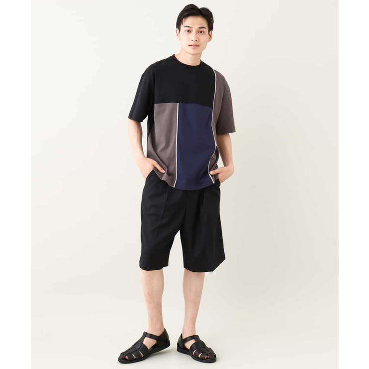 【接触冷感】2タックハーフパンツ | a.v.v【MEN】 | 詳細画像31 