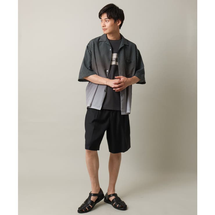 【接触冷感】2タックハーフパンツ | a.v.v【MEN】 | 詳細画像33 