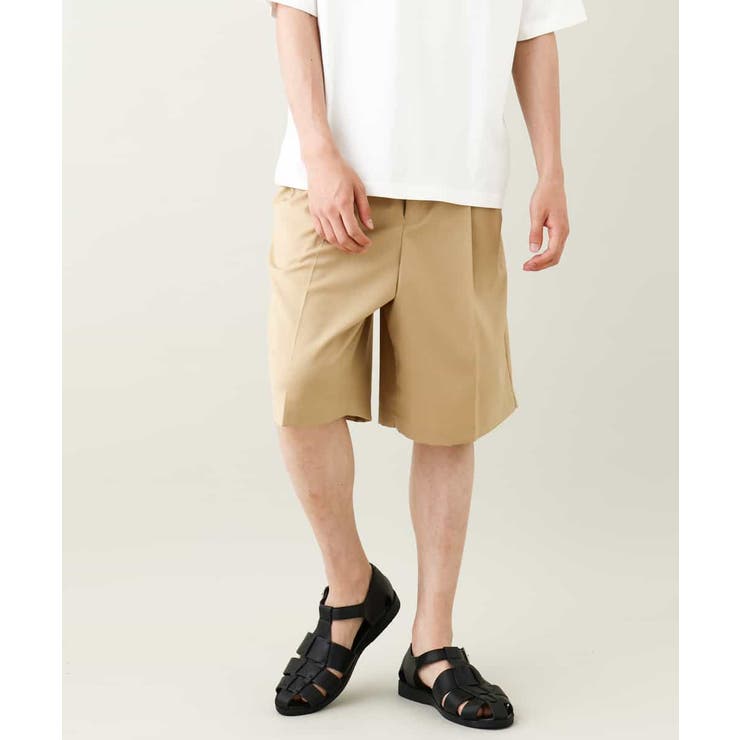 【接触冷感】2タックハーフパンツ | a.v.v【MEN】 | 詳細画像37 