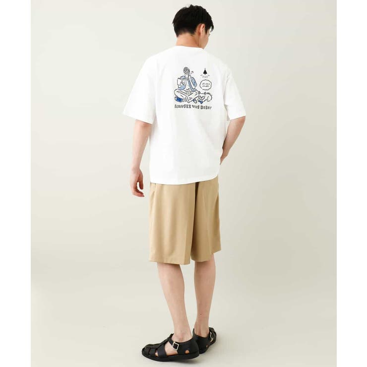 【接触冷感】2タックハーフパンツ | a.v.v【MEN】 | 詳細画像6 