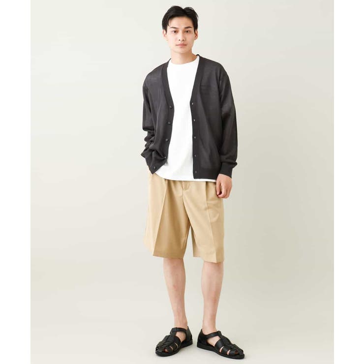 【接触冷感】2タックハーフパンツ | a.v.v【MEN】 | 詳細画像8 