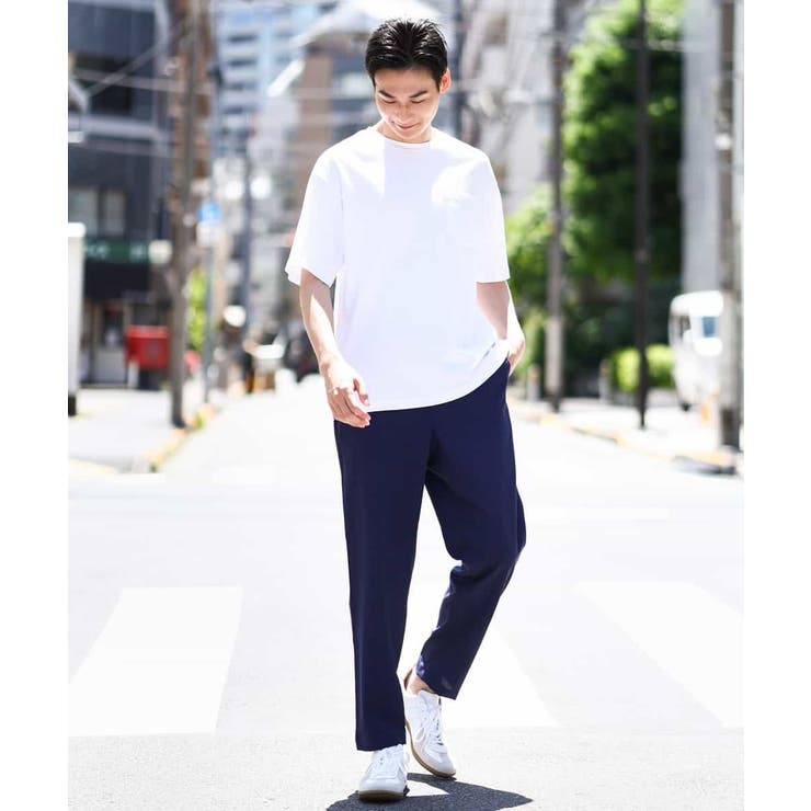 【接触冷感】セミルーズパンツ アンクル丈(セットアップ可)リライトシリーズ3 | a.v.v【MEN】 | 詳細画像7 