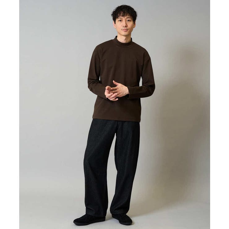 【洗濯機で洗える】デニムバレルレッグイージーパンツ | a.v.v【MEN】 | 詳細画像2 