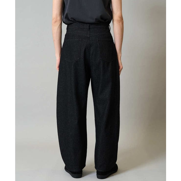 【洗濯機で洗える】デニムバレルレッグイージーパンツ | a.v.v【MEN】 | 詳細画像23 