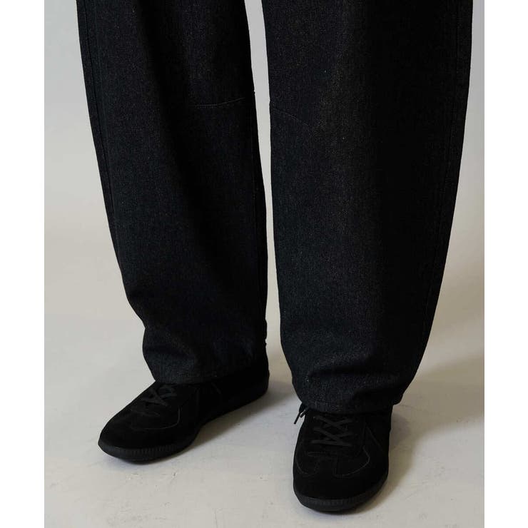 【洗濯機で洗える】デニムバレルレッグイージーパンツ | a.v.v【MEN】 | 詳細画像27 