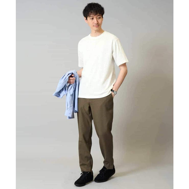 【イージーケア シワになりにくい】セミルーズパンツ 秋リライト【洗濯機で洗える | a.v.v【MEN】 | 詳細画像12 